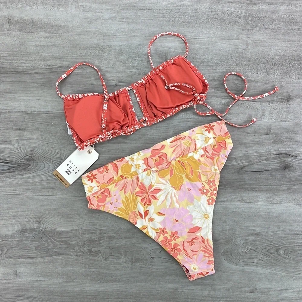 ☀️BILLABONG☀️ MADE FOR DAZE ALINA MADE FOR DAZE RISE BIKINI SET